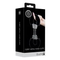 Furry Metal Hand Cuffs - Black Furry Metal Hand Cuffs - Black