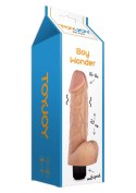 Boy Wonder Vibrating 20cm Dong Light skin tone Boy Wonder Vibrating 20cm Dong Light skin tone