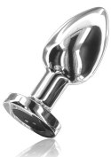 Buttplug Vibr. Large Silver Buttplug Vibr. Large Silver