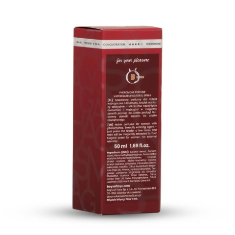 Miyoshi Miyagi INSTINCT feromon parfumes 50ml FEMME Miyoshi Miyagi INSTINCT feromon parfumes 50ml FEMME