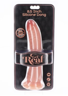 Silicone Dong 8.5” – realistyczny dildo z przyssawką | Get Real by TOYJOY