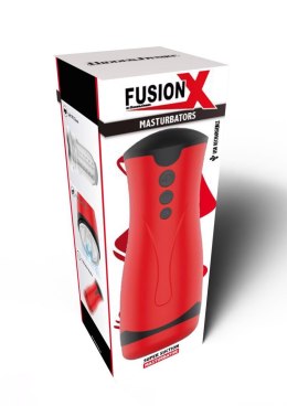 Super Suction Masturbator Red | FUSION X by Hidden Desire