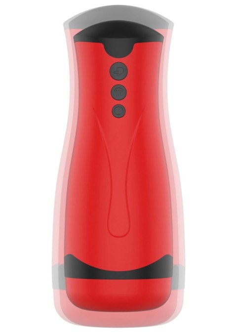 Super Suction Masturbator Red | FUSION X by Hidden Desire Super Suction Masturbator Red | FUSION X by Hidden Desire