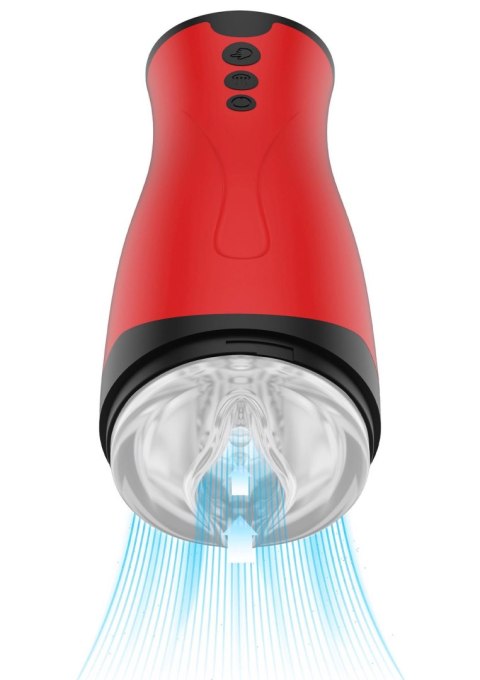 Super Suction Masturbator Red | FUSION X by Hidden Desire Super Suction Masturbator Red | FUSION X by Hidden Desire