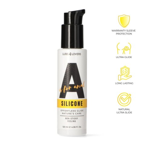 A is for Silicone - Professional Silicone-Based Anal Lubricant 120 ml A is for Silicone - Professional Silicone-Based Anal Lubricant 120 ml