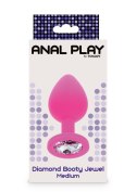 Diamond Booty Jewel Medium Pink Diamond Booty Jewel Medium Pink