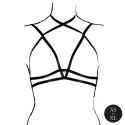 Open Cup Triangle Bra with Neck Strap and Adjustable Sliders - One Size - Black Open Cup Triangle Bra with Neck Strap and Adjustable Sliders - One Size - Black