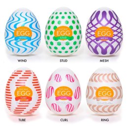 Tenga Egg Variety Wonder Pack – Zestaw 6 masturbatorów jajek