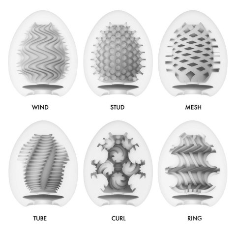 Tenga Egg Variety Wonder Pack – Zestaw 6 masturbatorów jajek Tenga Egg Variety Wonder Pack – Zestaw 6 masturbatorów jajek