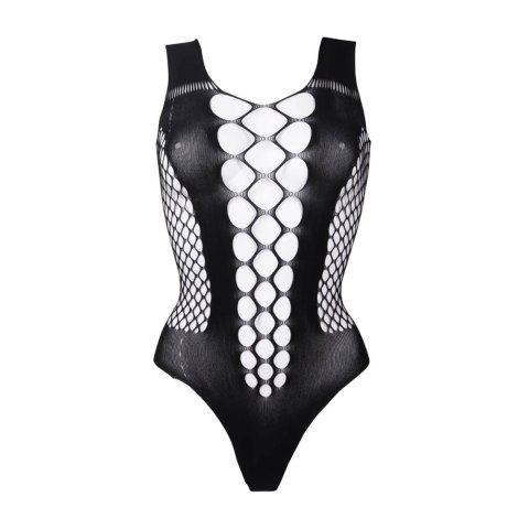 Contrast Fence Net Teddy - One Size Contrast Fence Net Teddy - One Size