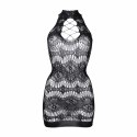 Criss Cross Neck Mini Dress - One Size Criss Cross Neck Mini Dress - One Size