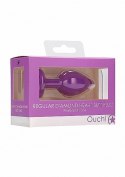 Diamond Heart Butt Plug - Regular - Purple Diamond Heart Butt Plug - Regular - Purple