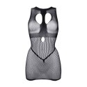 Duo Net Open Cup Mini Dress - One Size Duo Net Open Cup Mini Dress - One Size