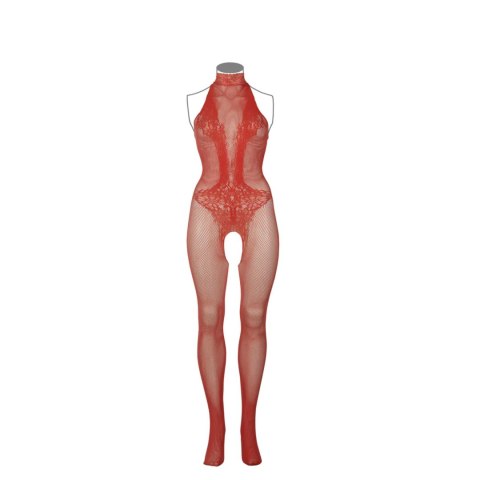 Fishnet and Lace Bodystocking - Queen Size Fishnet and Lace Bodystocking - Queen Size
