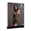 High Lace Neck Net Mini Dress - One Size High Lace Neck Net Mini Dress - One Size
