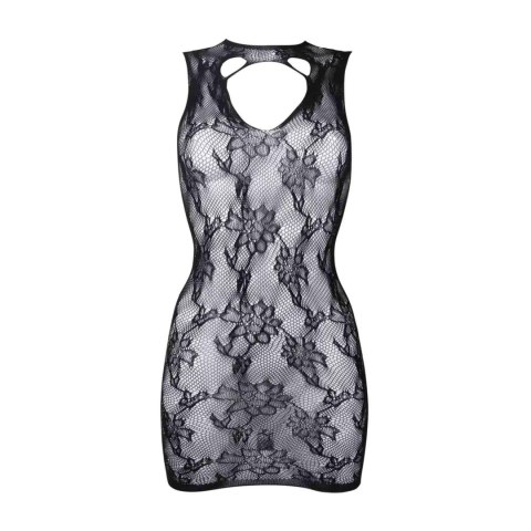 High Neck Lace Mini Dress - One Size High Neck Lace Mini Dress - One Size