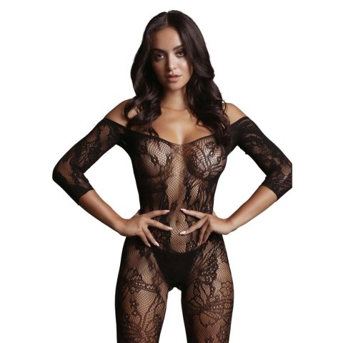 Lace Sleeved Bodystocking - One Size Lace Sleeved Bodystocking - One Size