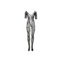 Lace Sleeved Bodystocking - One Size Lace Sleeved Bodystocking - One Size