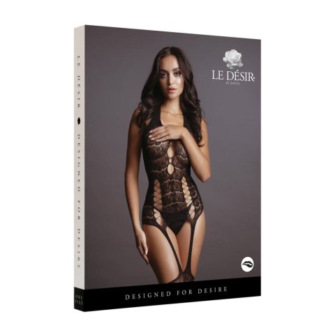 Lace Suspender Bodystocking - One Size Lace Suspender Bodystocking - One Size