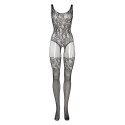 Lace and Fishnet Bodystocking - One Size Lace and Fishnet Bodystocking - One Size