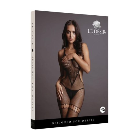 Net High Neck Bodystocking - One Size Net High Neck Bodystocking - One Size