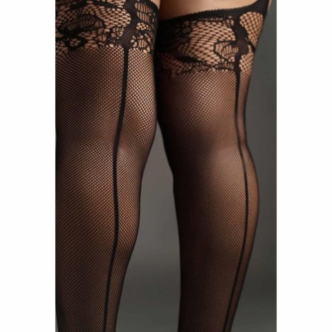 Two Piece with Halter Turtleneck and Pantie with Attached Stockings - OSX - Black Two Piece with Halter Turtleneck and Pantie with Attached Stockings - OSX - Black