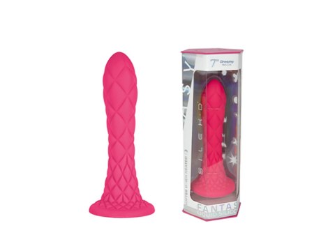 Fantasy Line Dreamy (7") Pink – Zmysłowy Dildo z Termoreaktywną Technologią