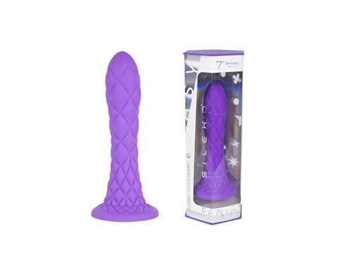 Fantasy Line Dreamy (7") Purple – Termoreaktywne Dildo z Luksusowego Silikonu
