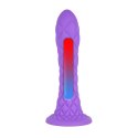 Fantasy Line Dreamy (7") Purple – Termoreaktywne Dildo z Luksusowego Silikonu