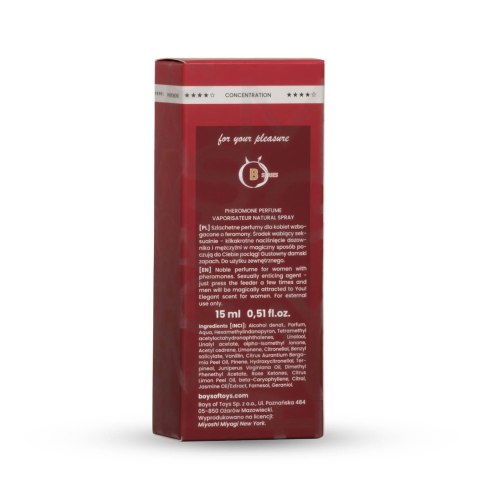 Miyoshi Miyagi INSTINCT feromon parfumes 15ml FEMME Miyoshi Miyagi INSTINCT feromon parfumes 15ml FEMME