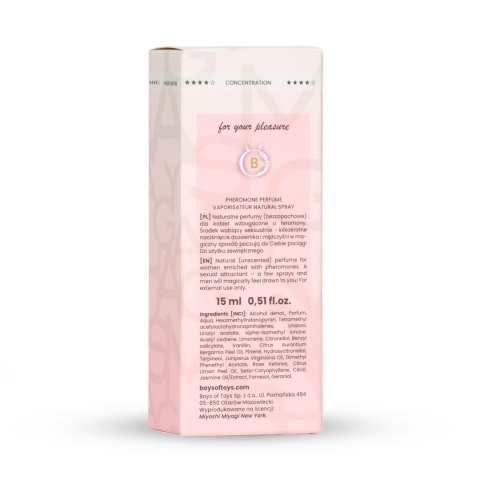 Miyoshi Miyagi PURE feromon parfumes 15ml FEMME Miyoshi Miyagi PURE feromon parfumes 15ml FEMME