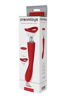 RED REVOLUTION GEORGIA – Masażer & Pompka Ssąca USB | Dream Toys