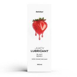 Satisfyer Berry Blast 300 ml | Lubrykant na bazie wody – truskawkowy aromat