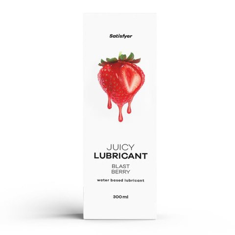 Satisfyer Berry Blast 300 ml | Lubrykant na bazie wody – truskawkowy aromat Satisfyer Berry Blast 300 ml | Lubrykant na bazie wody – truskawkowy aromat