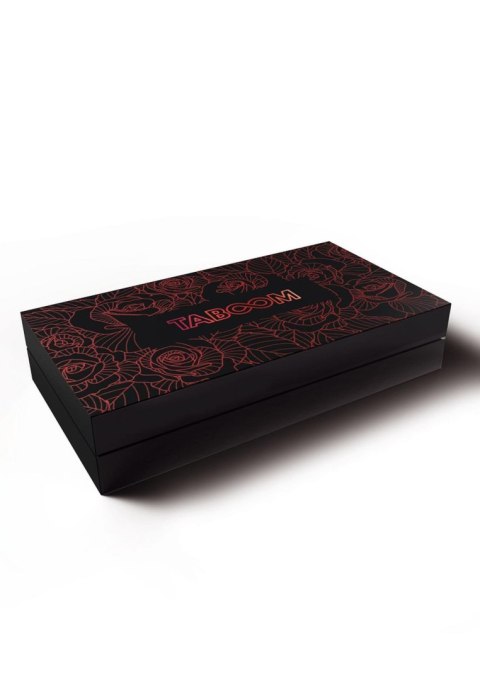 TABOOM Wild Roses Ankle Cuffs Black – Mankiety na kostki z różą TABOOM Wild Roses Ankle Cuffs Black – Mankiety na kostki z różą