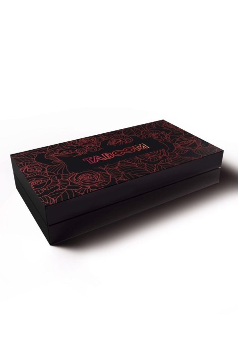 TABOOM Wild Roses Ankle Cuffs Black – Mankiety na kostki z różą TABOOM Wild Roses Ankle Cuffs Black – Mankiety na kostki z różą
