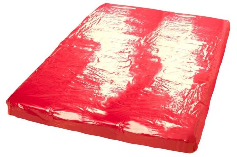 BIELIZNA BDSM VINYL BED SHEET RED 200X230CM 13-6184 BIELIZNA BDSM VINYL BED SHEET RED 200X230CM 13-6184
