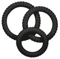 PIERŚCIEŃ LUST 3 COCK RINGS BLACK 13-0725 PIERŚCIEŃ LUST 3 COCK RINGS BLACK 13-0725
