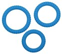 PIERŚCIEŃ LUST 3 COCK RINGS BLUE 13-0756