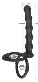 Black Velvets Cock & ball ring 13-7796
