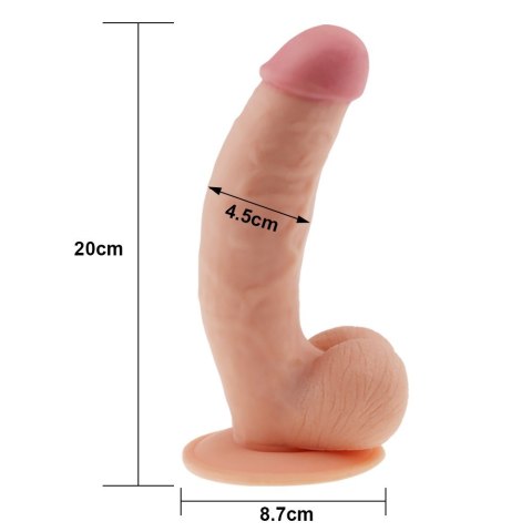 DILDO 8.5 THE ULTRA SOFT DUDE 24-0035 DILDO 8.5 THE ULTRA SOFT DUDE 24-0035