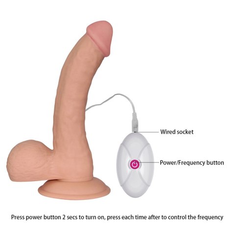 DILDO 8.8 THE ULTRA SOFT DUDE VIBRATING 24-0042 DILDO 8.8 THE ULTRA SOFT DUDE VIBRATING 24-0042