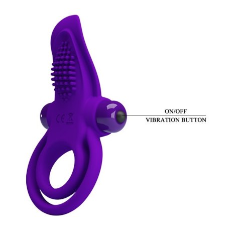 PIERŚCIEŃ PRETTY LOVE - VIBRANT PENIS RING 05-1125 PIERŚCIEŃ PRETTY LOVE - VIBRANT PENIS RING 05-1125