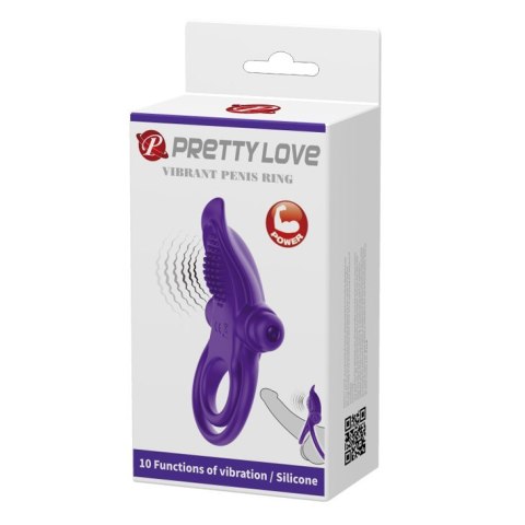 PIERŚCIEŃ PRETTY LOVE - VIBRANT PENIS RING 05-1125 PIERŚCIEŃ PRETTY LOVE - VIBRANT PENIS RING 05-1125