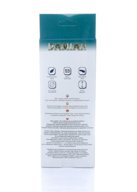 Proteza-Hollow Strap-on Damian Proteza-Hollow Strap-on Damian