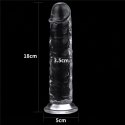 DILDO FLAWLESS CLEAR DILDO 7.0'' 24-0130