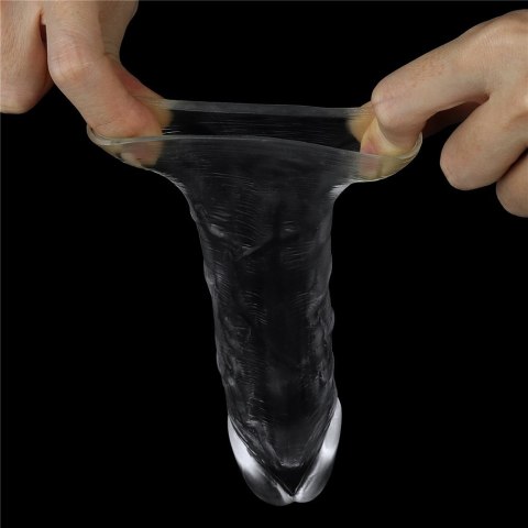 FLAWLESS CLEAR PENIS SLEEVE ADD 1'' 24-0115 FLAWLESS CLEAR PENIS SLEEVE ADD 1'' 24-0115