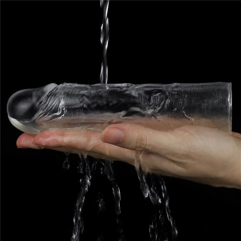 FLAWLESS CLEAR PENIS SLEEVE ADD 1'' 24-0115 FLAWLESS CLEAR PENIS SLEEVE ADD 1'' 24-0115