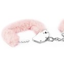KAJDANKI FLUFFY HAND CUFFS RÓŻOWE 24-0147
