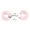 KAJDANKI FLUFFY HAND CUFFS RÓŻOWE 24-0147